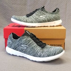 Sketcher Light Dawn sneaker Black/ White - 10